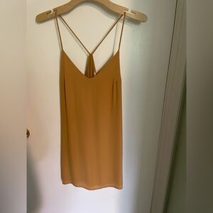 Mustard Yellow Mini Dress Size XS